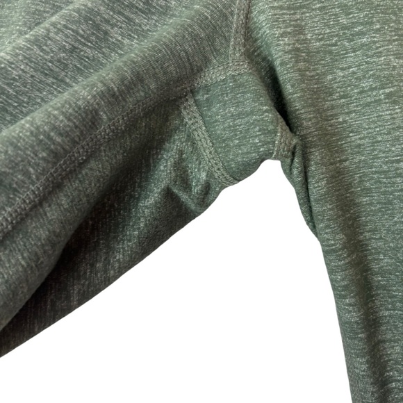 Athleta Mind Over Mat Lattice Capri Leggings Dark Green Athletic Workout Size XS - Picture 6 of 11